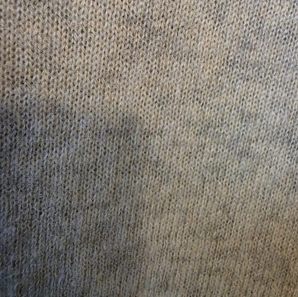 Vince Cashmere Knit Two Toned Gray Blue Sweater Medium - Picture 7 of 7